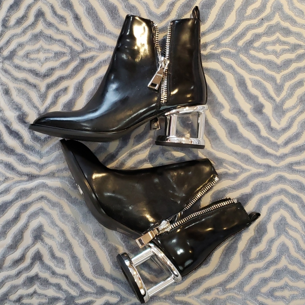 Black booties